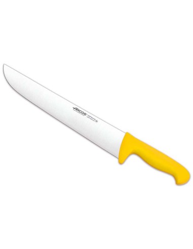 Cuchillo carnicero 30cm amarillo (1ud)