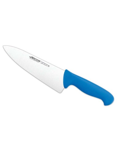 Cuchillo cocina 20cm azul (1ud)