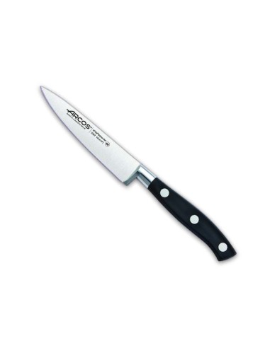 Cuchillo 10cm negro Riviera (1ud)