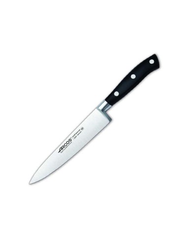 Cuchillo cocina negro 15cm Riviera (1ud)