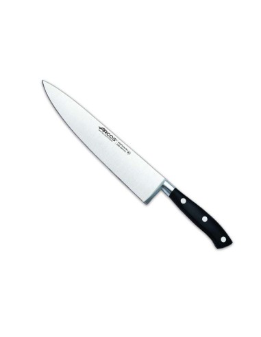 Cuchillo cocinero negro 20cm Riviera (1ud)