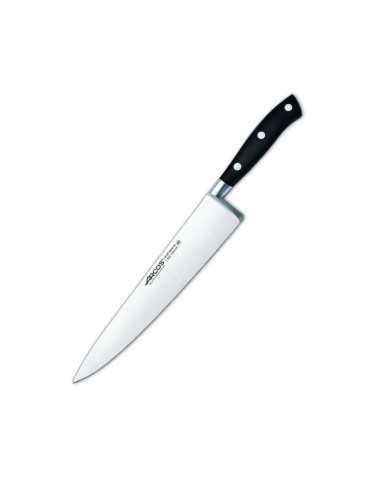 Cuchillo cocinero negro 25cm Riviera (1ud)