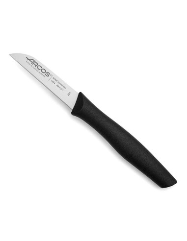 Cuchillo mondador negro Nova (1ud)