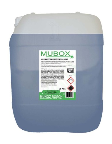 Mubox C&C PRO727 abrillantador aguas duras 20lt