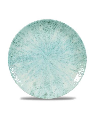 Plato coupé 26cm "VINTAGE PRINTS AQUAMARINE" (12uds)