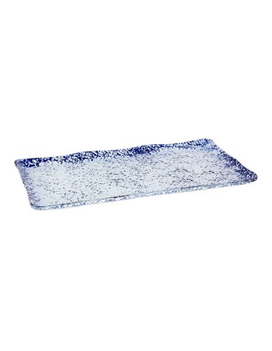 Bandeja Ming cobalto 32x17cm "MURANO" (6uds)