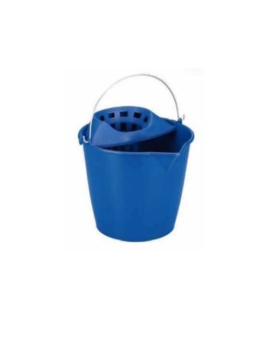 CUBO ESCURRIDOR REDONDO 12 litros AZUL R.01305/01303