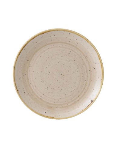 Plato llano Ø21,7 crema “STONECAST” (12Uds)