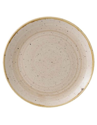 Plato coupe Ø26cm crema “STONECAST” (12Uds)