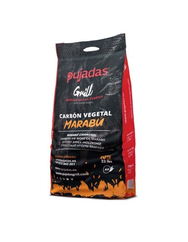 Carbón vegetal calidad hostelería 10Kg "MARABU"