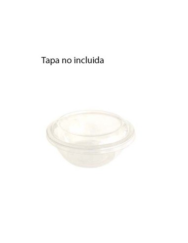 Tarrina RPET TRIPOT transparente 300cc 9,9x6,3cm (900U)