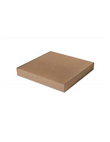 Caja pizza kraft 30x30x40cm (100Uds)