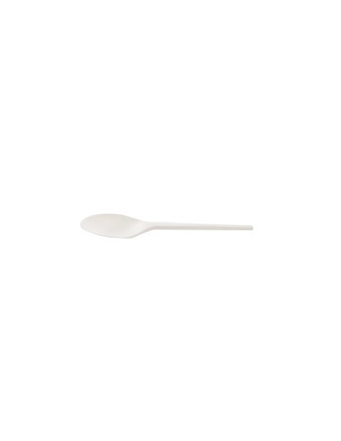 Cuchara CPLA compostable blanca 17cm de Betik (1500Uds)