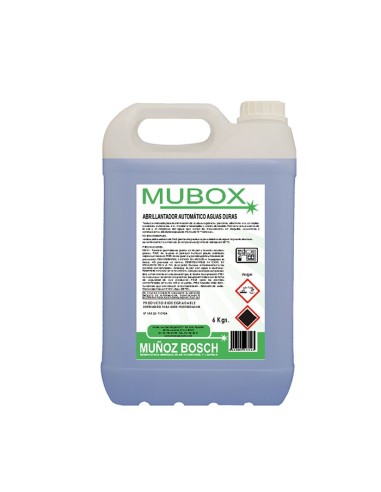 Mubox Abrillantador Automático Aguas Duras 5L