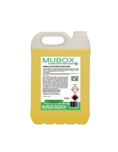 Mubox Lavavajillas Automático Aguas Duras 5L