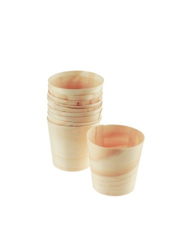 Mini vaso madera (20pqtx100uds)