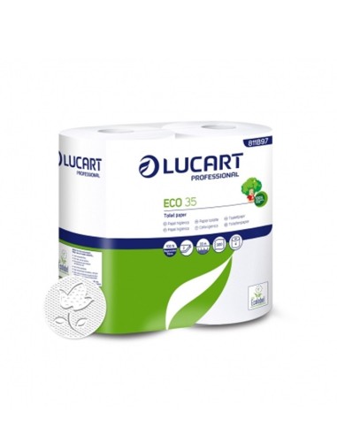 Papel Higiénico doméstico ECOLABEL 2C 35m (96uds)