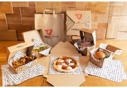 Nuevo packaging personalizado para Canalla Express, el delivery de Canalla Bistro by Ricard Camarena